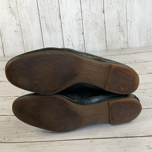 Paul Green Butter Soft Black Leather Adele Loafer - Picture 8 of 13